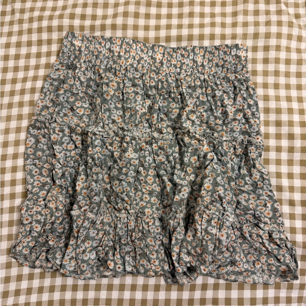 Floral Print Women's Skirt